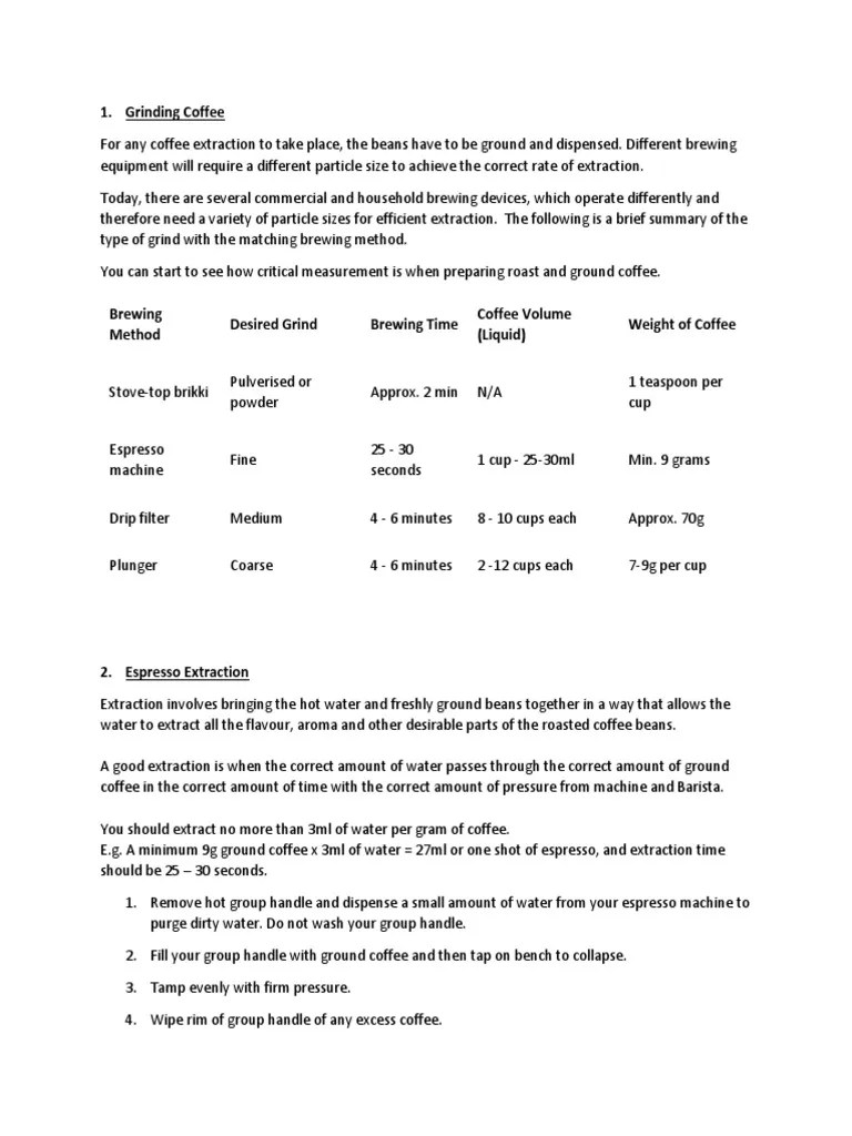 All About Espresso | PDF | Coffee | Non Alcoholic Drinks