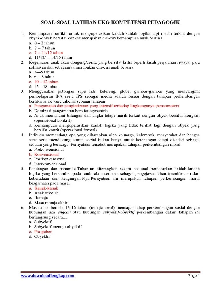 Unduh soal tkb cpns guru agama kristen gratis (update 2019). 14++ Contoh Soal Tkb Formasi Guru Sd - Contoh Soal Terbaru