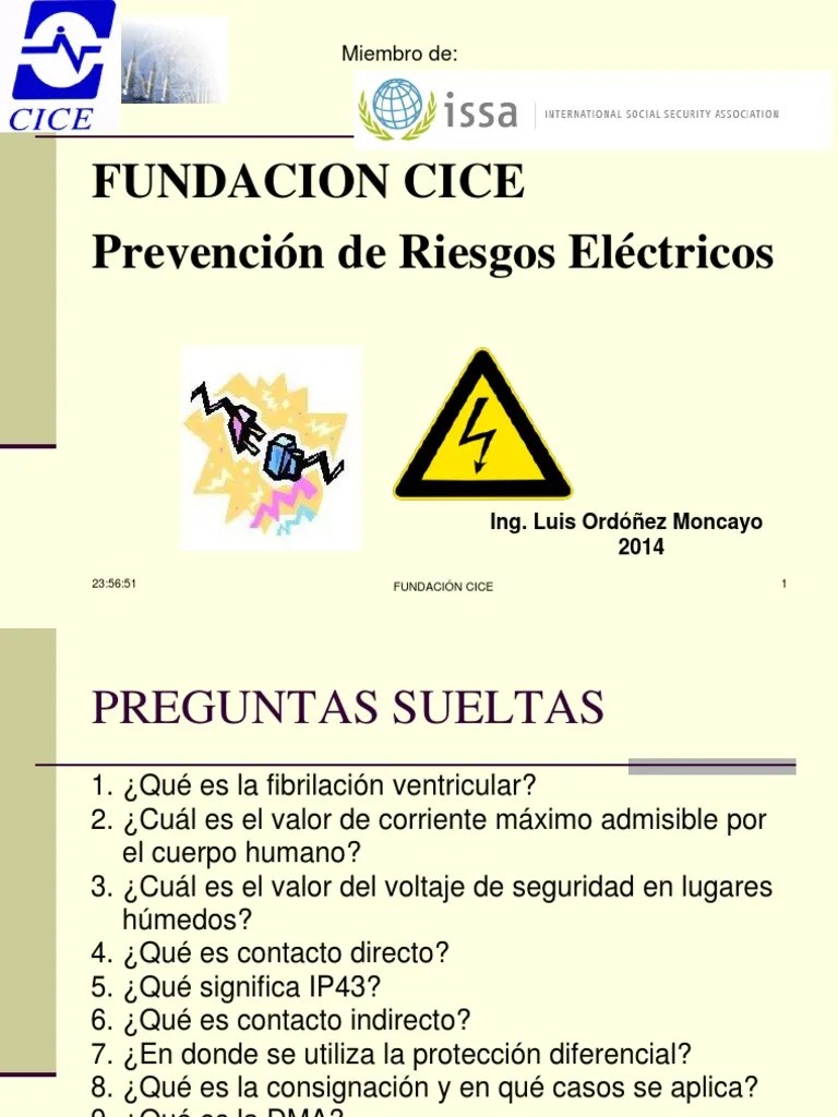 Los Riesgos De La Corriente Electrica | PDF | Generación Eléctrica | Descarga Eléctrica