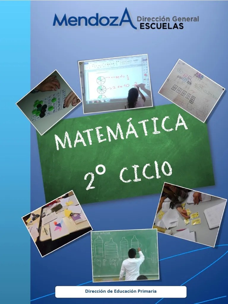 LIBRO - MATEMÁTICA 2°CICLO-2015-Mendoza | PDF | Evaluación | Maestros