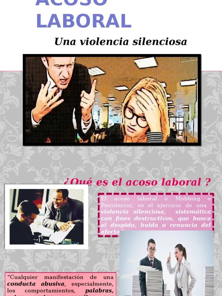 Acoso Laboral | PDF | Acoso | Ciencias Del Comportamiento