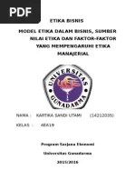Tentu saja, ekonomi makro bukan hanya sebuah teori ekonomi, karena ia juga . Tugas 3 Norma Dan Etika Dalam Pemasaran, Produksi