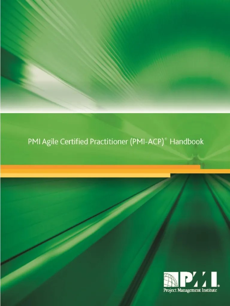 Agile Certified Practitioner Handbook | PDF | Project Management ...