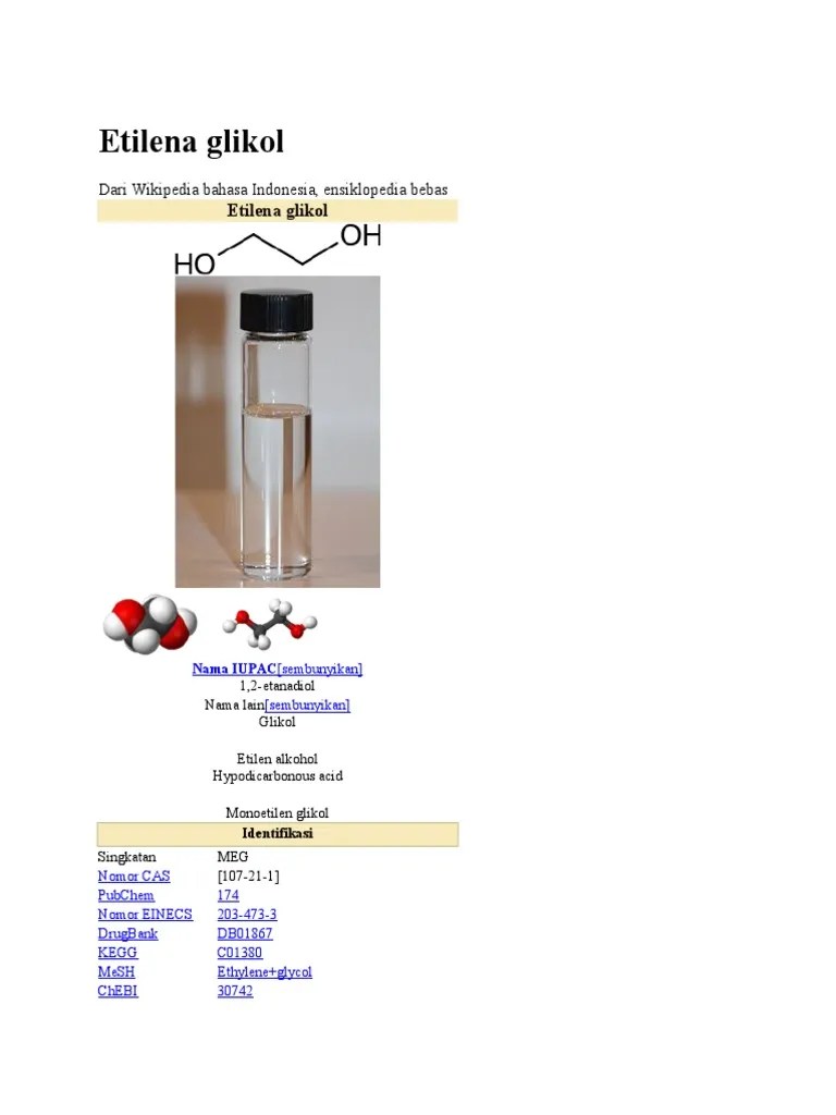 Etilena Glikol | PDF