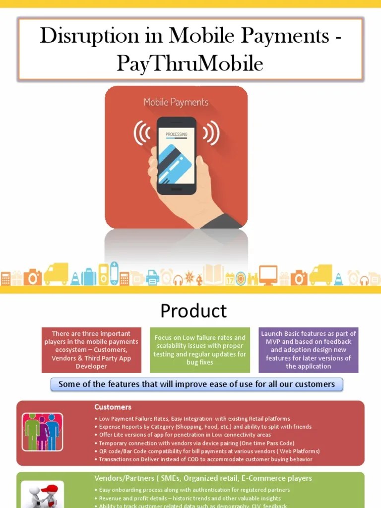 Mobile Payments - Go-To-Market Strategy | PDF | E Commerce | Sales
