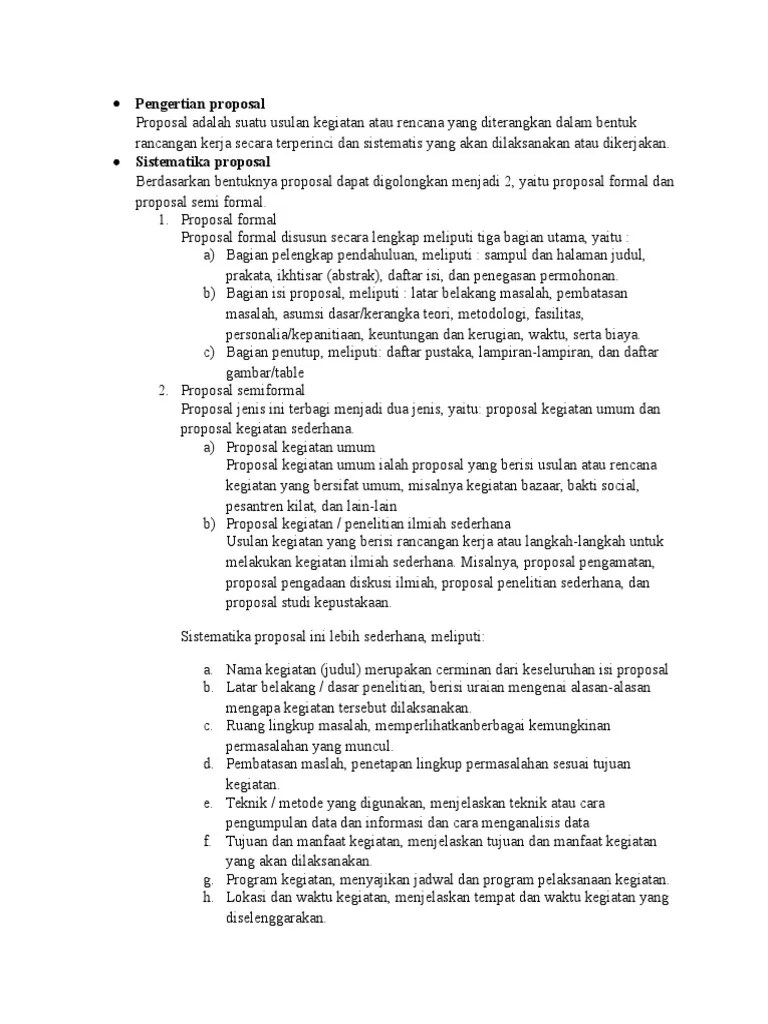 Contoh proposal kegiatan pensi (pentas seni) untuk sekolah. Materi Proposal Bahasa Indonesia Kelas 11 Lakaran