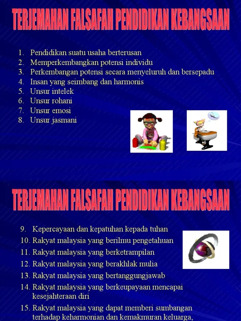 Falsafah Pendidikan Kebangsaan Cute766