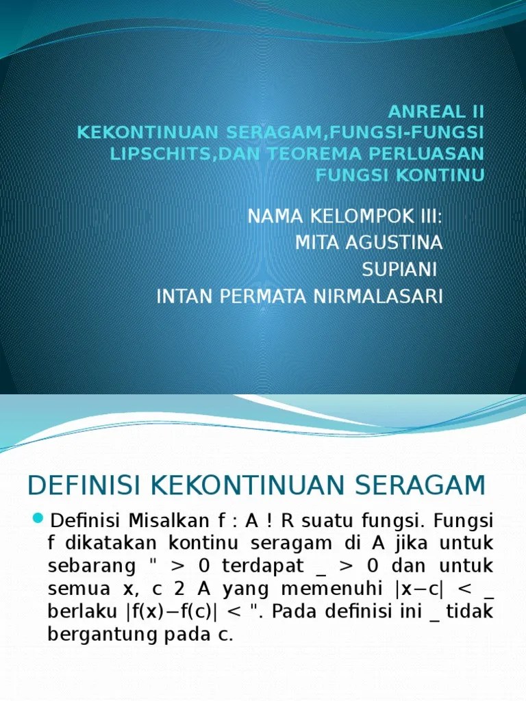 Anreal 2 PPT KLMPK 3. | PDF