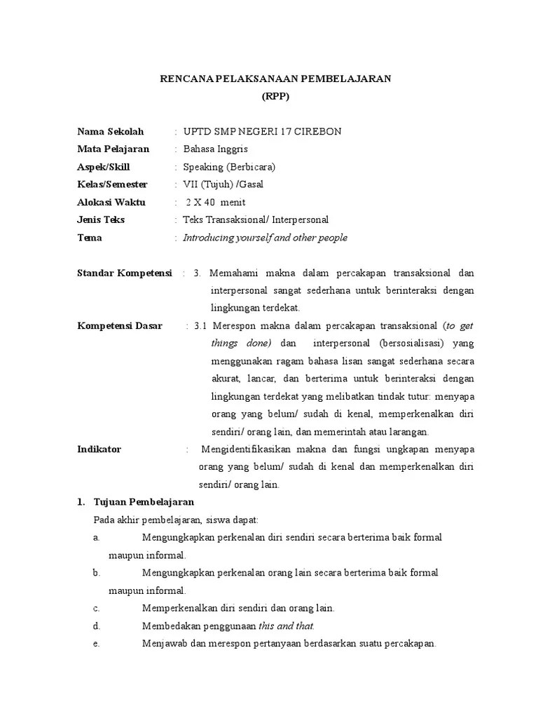 Introducing Yourself &amp; Other - Speaking | PDF