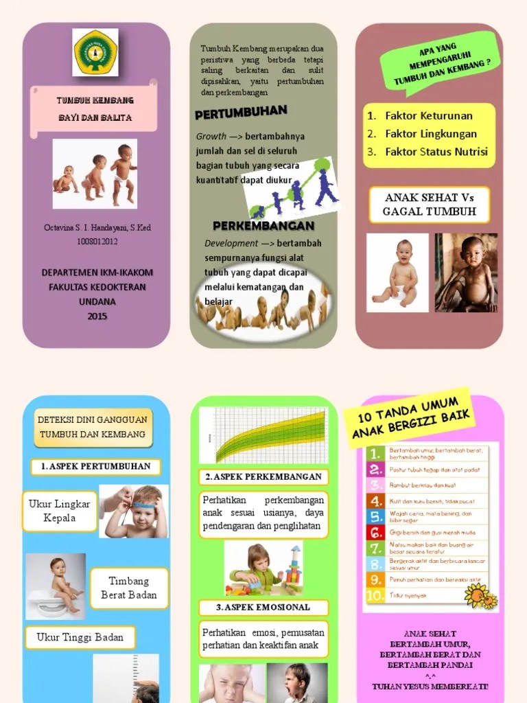 Penyuluhan Tumbuh Dan Kembang Bayi Dan Balita, Posyandu | PDF
