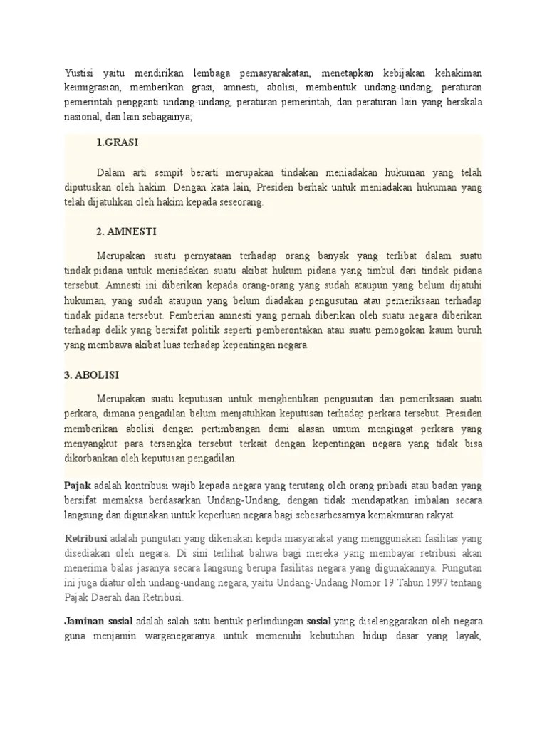 Yustisi Yaitu Mendirikan Lembaga Pemasyarakatan | PDF