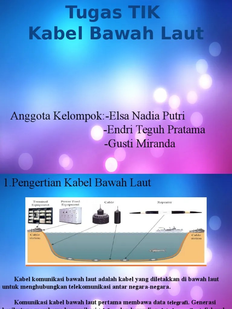 Kabel Bawah Laut | PDF