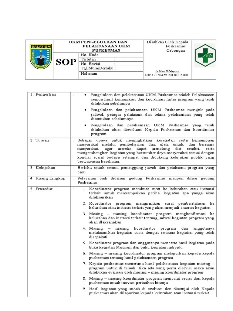 Maybe you would like to learn more about one of these? Program Ukm Puskesmas Victorialasopa