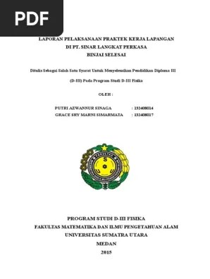Ambil bagian dalam bisnis kelapa sawit ini, dan sebagai contoh dengan dibukanya . Laporan Pkl Kelapa Sawit Pdf