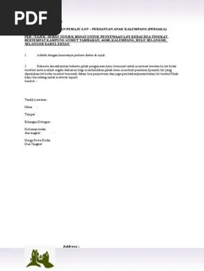 Contoh surat tunjuk minat projek pembinaan malaynoknok . Surat Tunjuk Minat Pdf