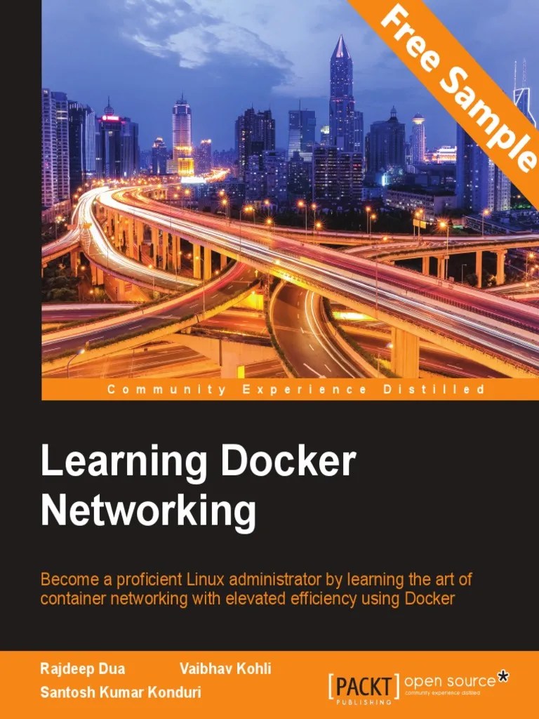 Learning Docker Networking - Sample Chapter | PDF | Virtual Machine | Computer Network