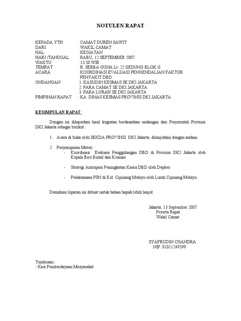 Cara membuat wine rumahan part 3 5 aduk madu. NOTULEN RAPAT