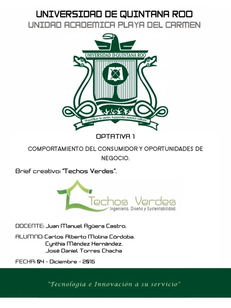 Techos Verdes Final | PDF | Marketing | Sustentabilidad