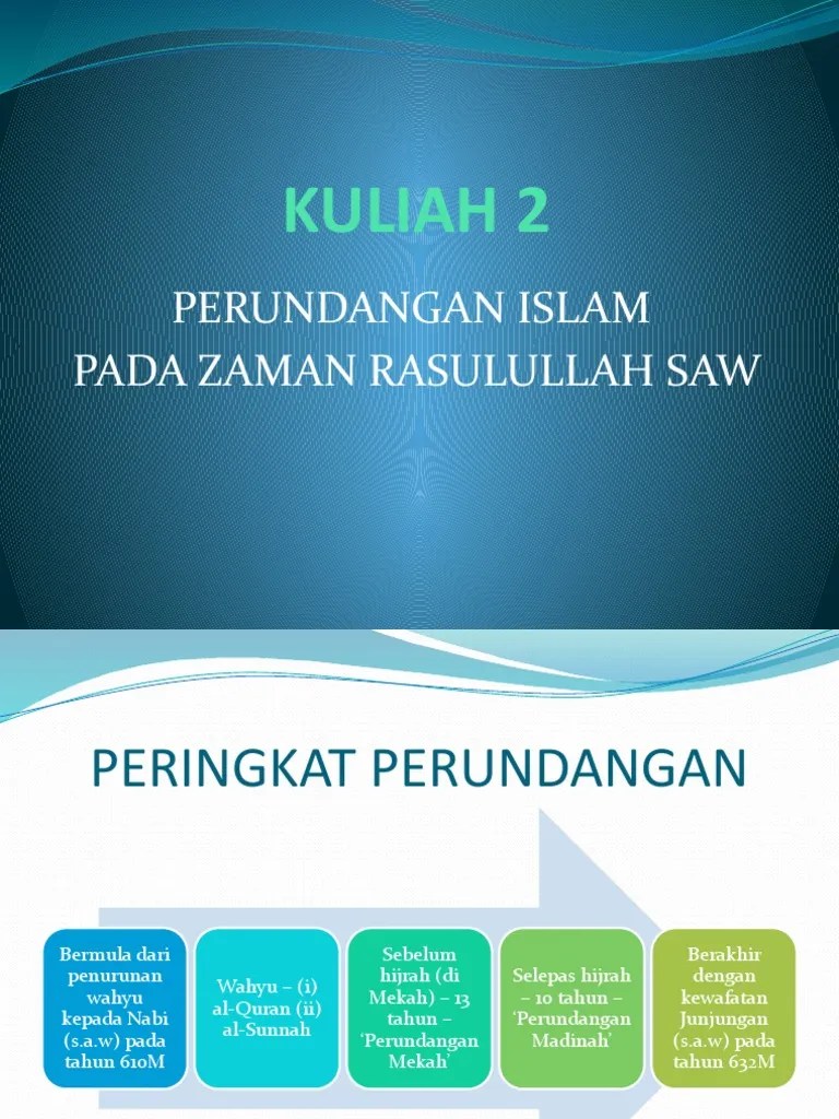 Hari pertama dalam tahun islam ( tahun hijrah) iaitu hari pertama dalam bulan muharam. 02 Perundangan Islam Pada Zaman Rasulullah Saw Pdf