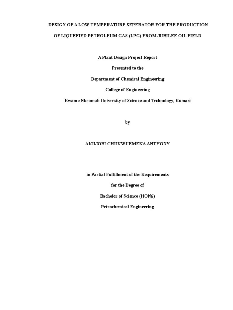 Separator Design | PDF | Natural Gas Processing | Strength Of Materials