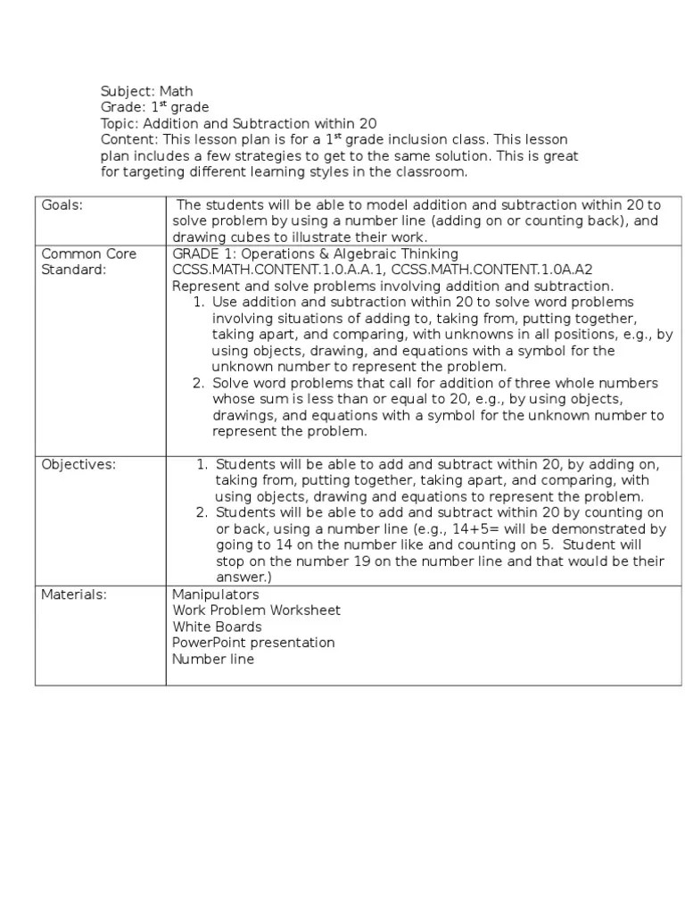 For many homeschoolers, staying organized and o. Lesson Plan Pdf Equations Lesson Plan