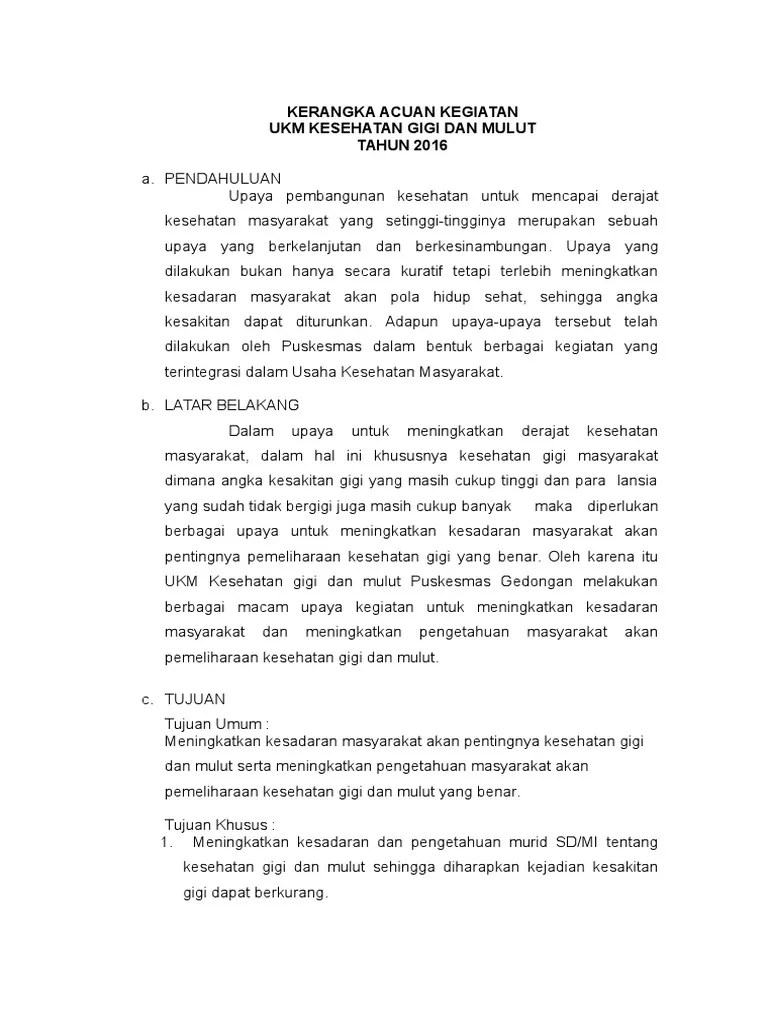 Ep.5.1.3.1 Kak Besar Ukm Kesgilut | PDF