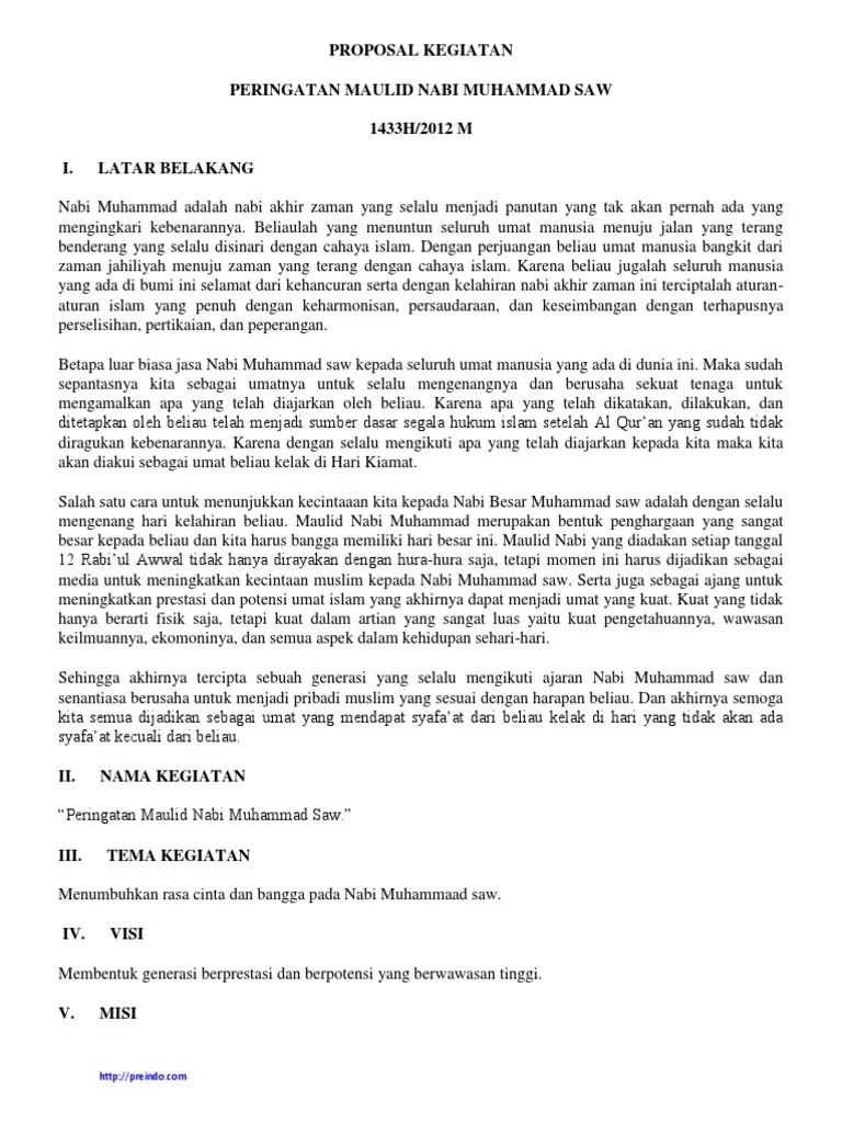 · how can you use . Contoh Proposal Maulid Nabi Muhammad SAW PDF
