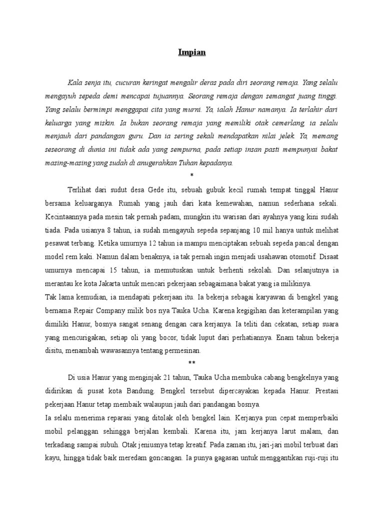 Cerpen Dan Strukturnya | PDF