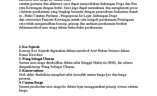 Contoh kerja kursus pengajian perniagaan tingkatan 6 penggal 3 2017 (stpm). Rumusan Kerja Kursus Perniagaan Tingkatan 4 Otosection