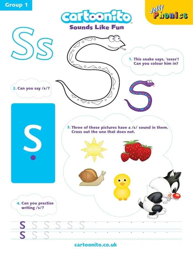 jolly phonics activity sheet for parents pdf