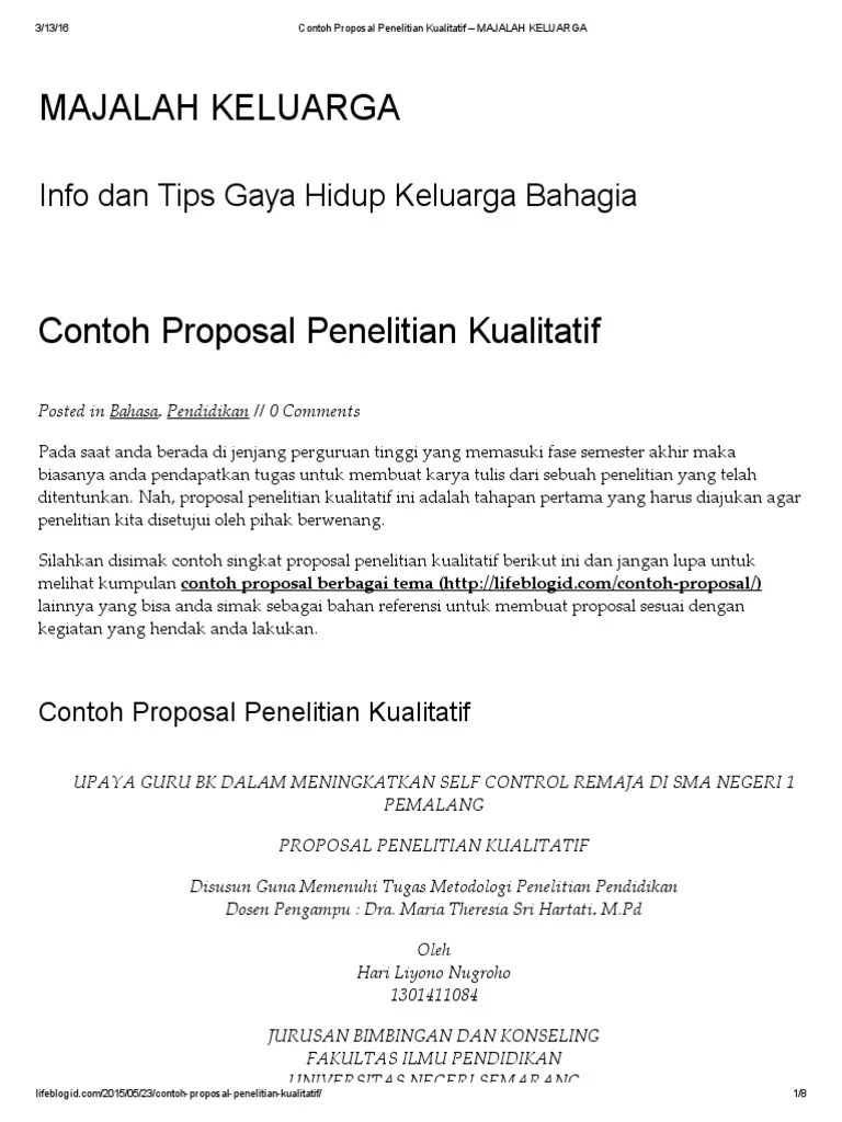 Proposal Penelitian Bk Cute16 Info Wisata Hits