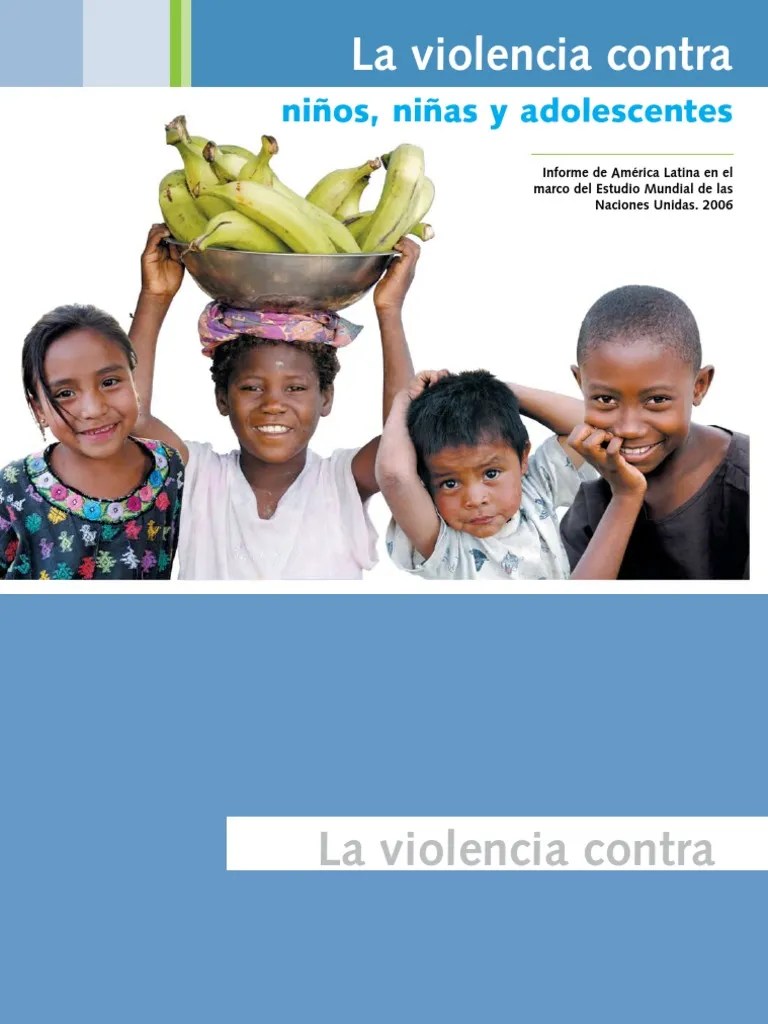 ONU Violencia Contra Ninos Ninas Y Adolescentes | PDF