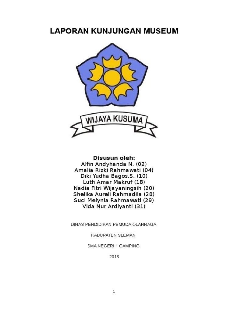 Prodi ppkn universitas pamulang pada hari kamis tanggal 28 november 2019 membawa mahasiswa untuk melakukan kunjungan belajar ke museum . Laporan Kunjung Museum Pdf