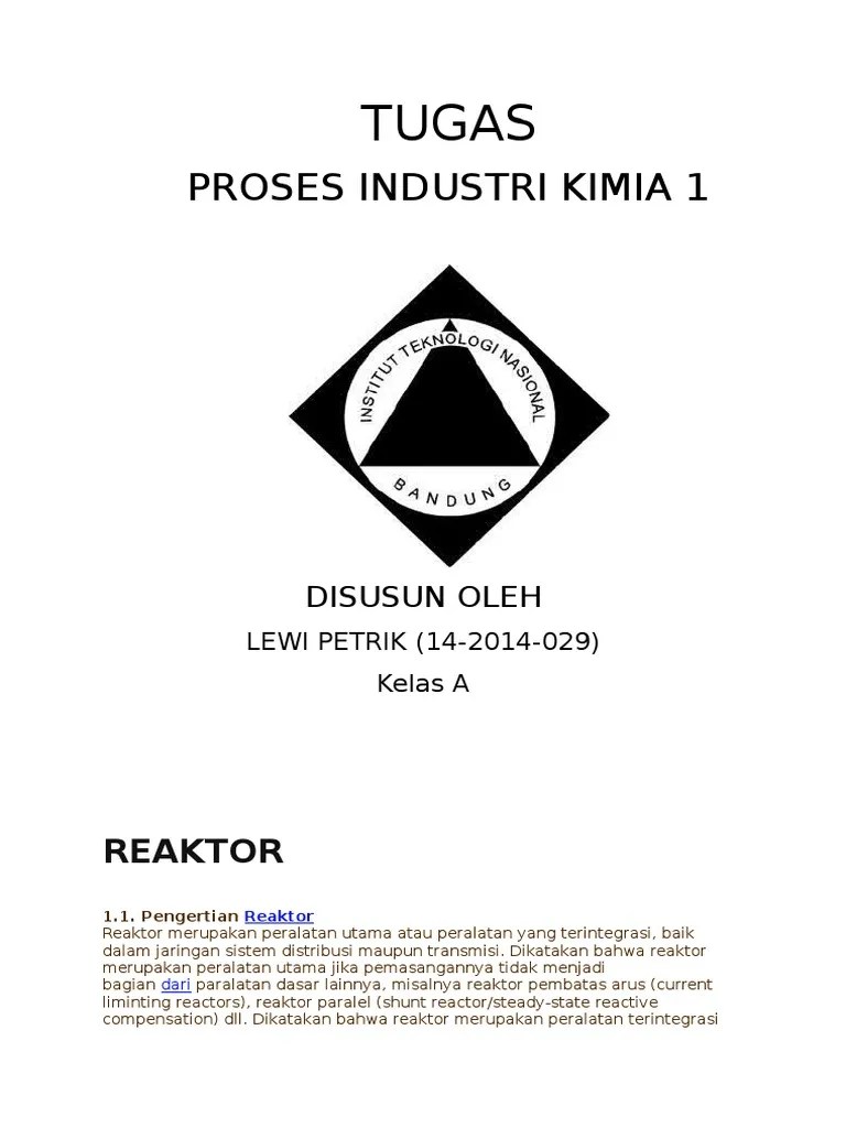 Data Asli Pik Reaktor | PDF