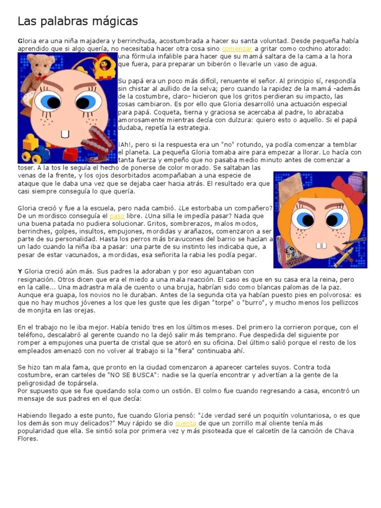 Palabras Magicas Para Imprimir Pdf : ComprensiÃ³ lectora catalÃ  - Ficha interactiva | Lecturas