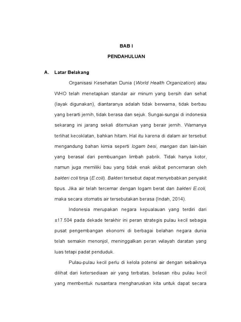 Laporan Praktikum Pemeriksaan Air | PDF