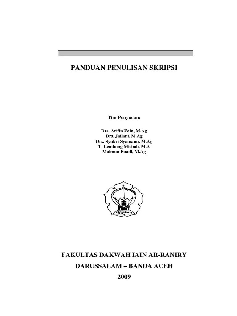Contoh Cover Proposal Skripsi Uin Bandung Pejuang Skripsi Cute766