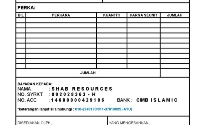 Contoh surat akuan sumpah hilang resit. Contoh Resit Pembelian Otosection