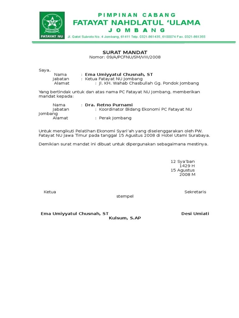 Pedoman Administrasi Anisasi Nahdlatul Ulama Ltn Nu Jabar 