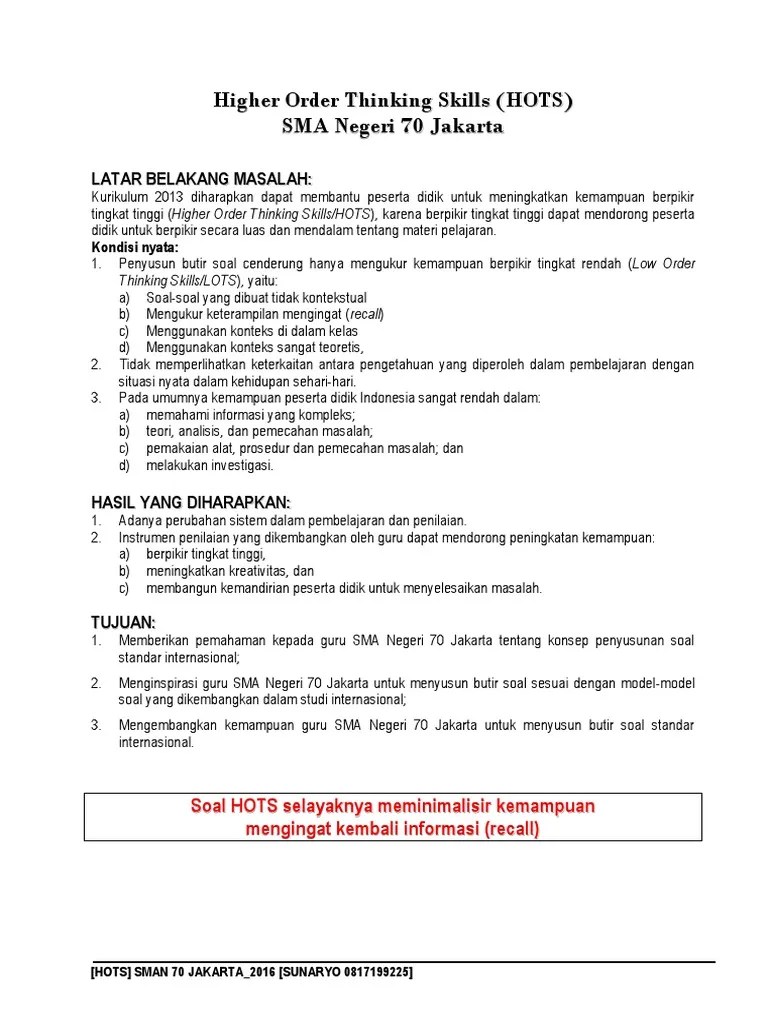 Tujuan pembelajaran melalui kegiatan pembelajaran daring menggunakan model discovery learning dan problem based learning (pbl) tentang sistem pencernaan pada manusia peserta didik diharapkan mampu menganalisis hubungan … Contoh Soal Hots Geografi Kelas Xi Soal Kelasmu
