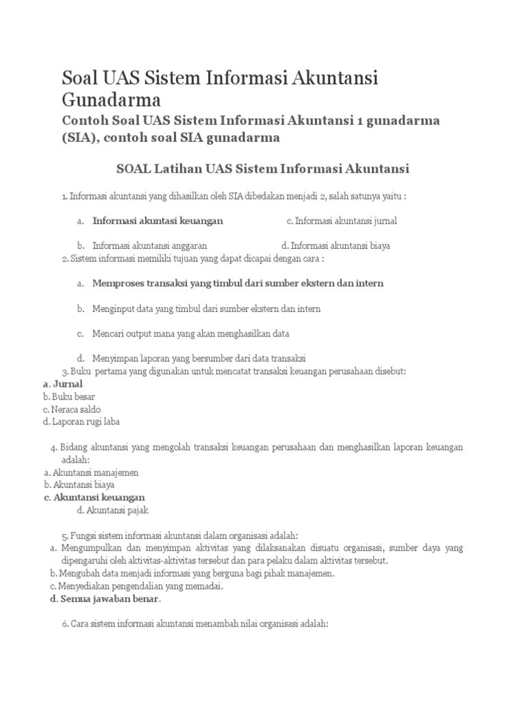 Pdf Latihan Soal Sistem Informasi Akuntansi Amitha Rahmania Academia Edu Model data rea adalah sebuah framework akuntansi untuk.