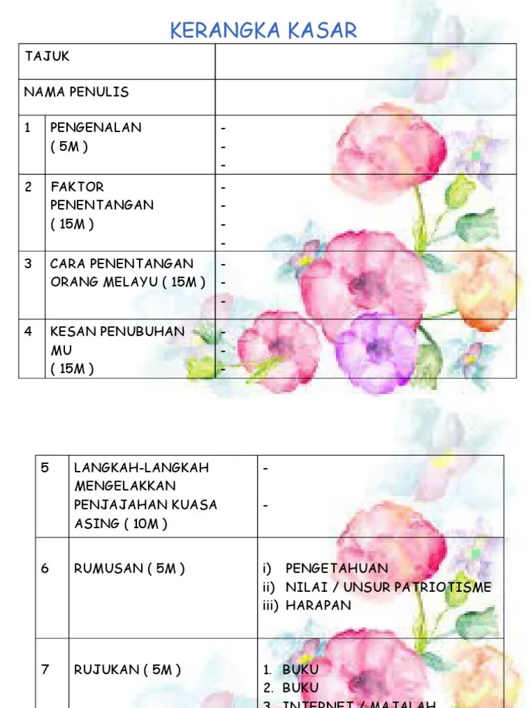 Contoh rumusan kerja kursus geografi tingkatan 3 from lh5.googleusercontent.com tingkatan 3 tahun 2016 contoh jawapan tugasan sejarah. Proses Awal Dan Kerangka Kasar Pt3 Sejarah Pdf