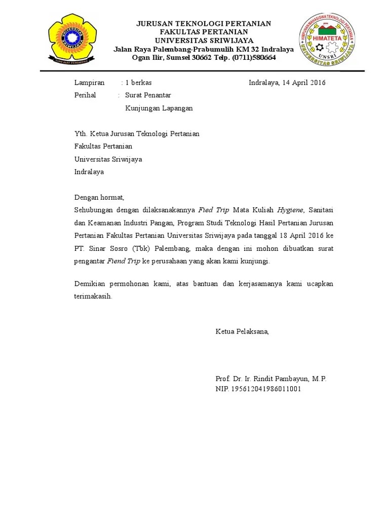 Contoh Surat Edaran Wisata Contoh Surat 