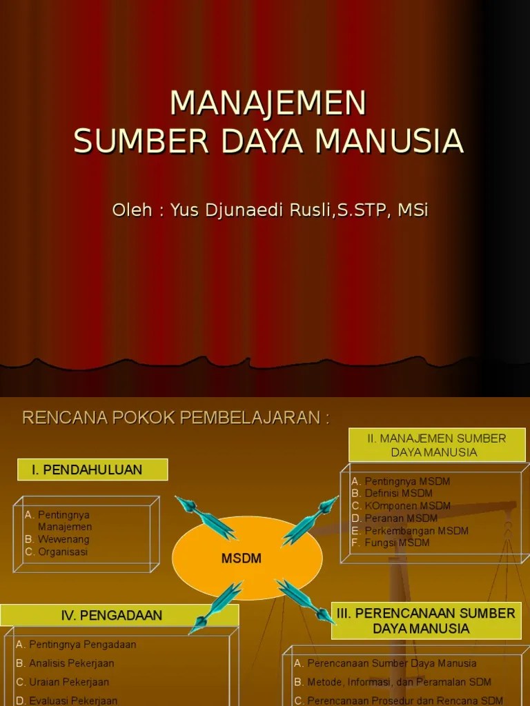 MSDM - Turn OVer Karyawan