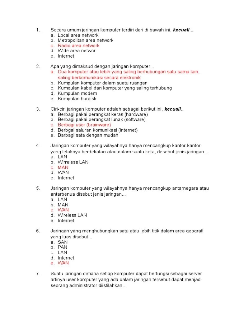 Teknik menyatakan bahwa anak dari objek . Contoh Soal Perangkat Lunak Beserta Jawabannya Teknocrash