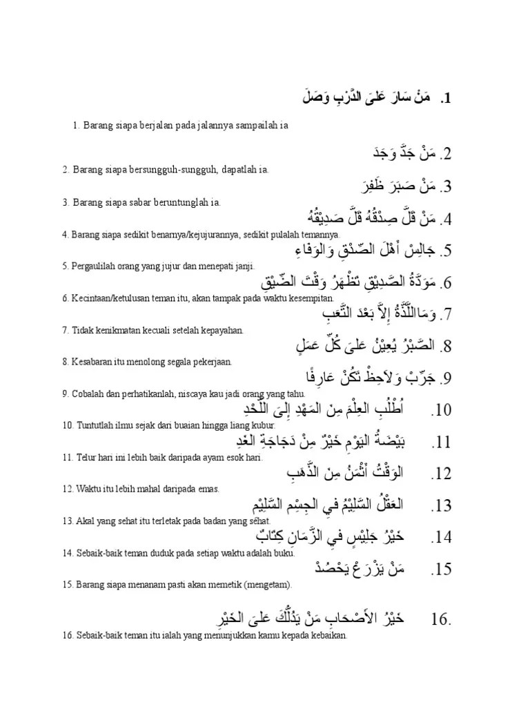 Mahfudzot Kelas 1 | PDF