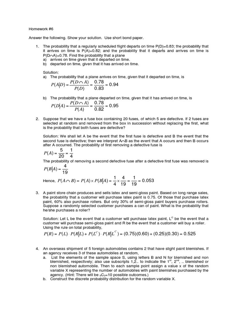 Probability That The Sample Size Of 20 Fuses Will Have 2 Defects 6 They havent decided the exact time of the match yet.
