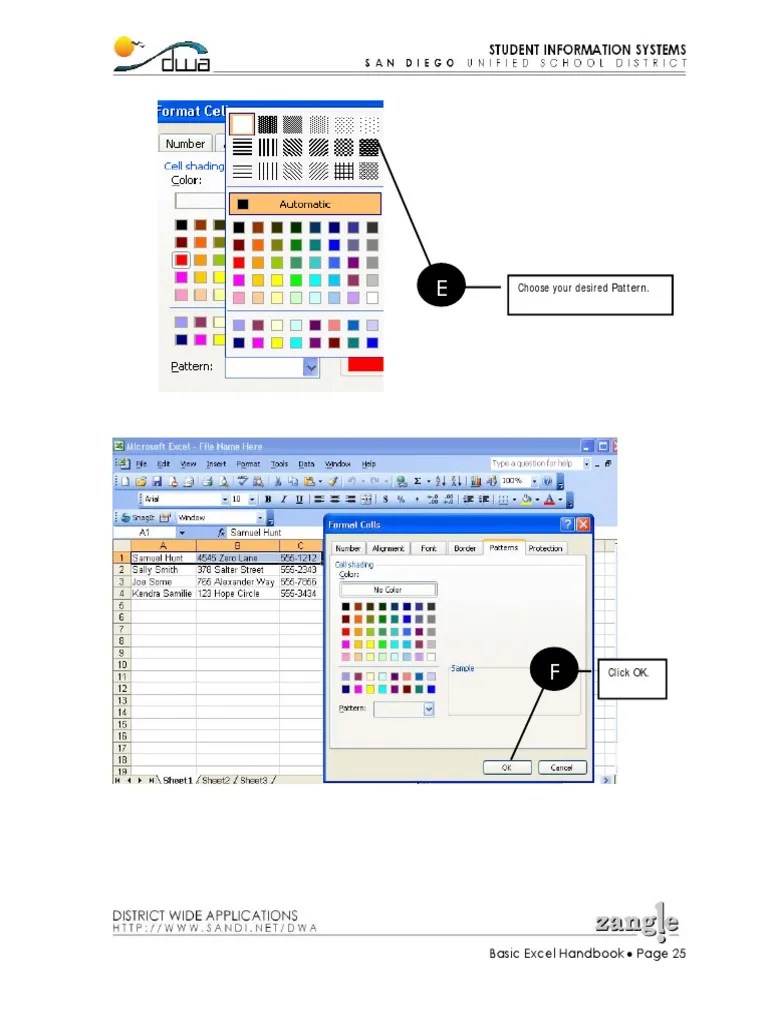 Excel Guide Handbook114 | PDF | Microsoft Excel | Menu (Computing)