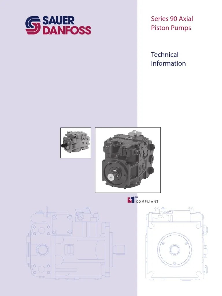 Sauer Danfoss Series S90 180 Cc Service Parts Manual Pdf Download Manualslib 