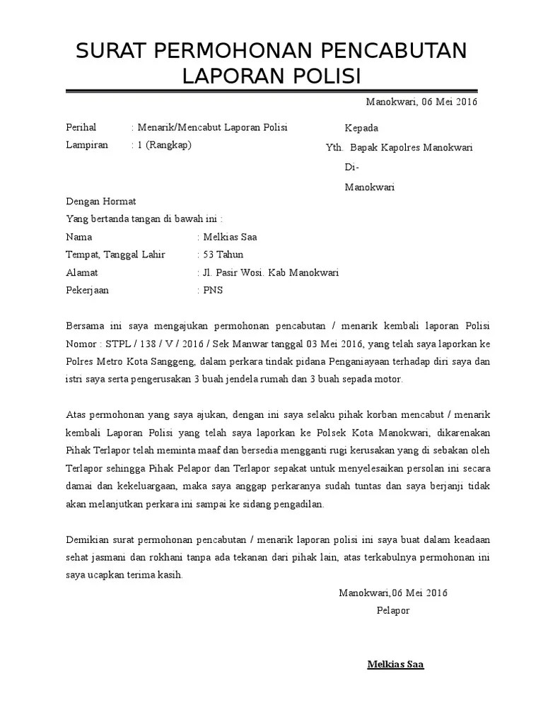 Dalam surat itu, tertulis nama pelapor adalah selain mengunggah surat laporan kepolisian, @lambe_turah juga mengunggah sejumlah kartu identitas. 18 INFO DOWNLOAD SURAT LAPORAN KEPOLISIAN PENCURIAN PDF ...